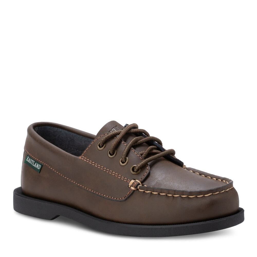 NEW! Eastland Falmouth Camp Women's Moccasins Leather Oxford Shoes US 9 Brown